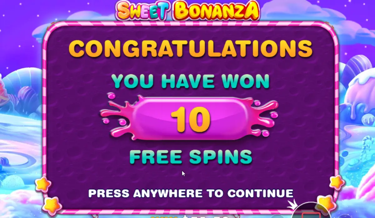 scatter bonus Sweet Bonanza